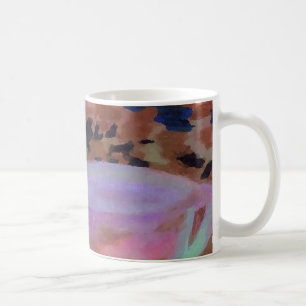 Caneca De Café Arte abstrata do café de CricketDiane do café