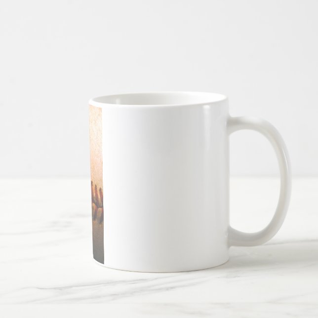 Caneca De Café Arte Baseball (Direita)