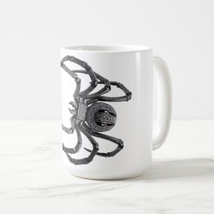 Caneca De Café Arte Celta de Aranha Mecânica