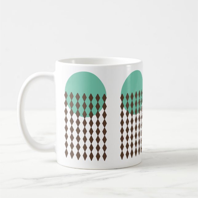 Caneca De Café Arte Círculo (Esquerda)