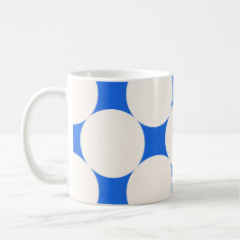 Caneca De Café 🖌️ Arte Conhece Café: A Polka Pattern Mug