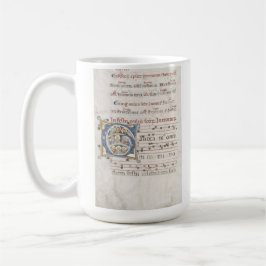 Caneca De Café arte cristã religiosa do manuscrito da bíblia