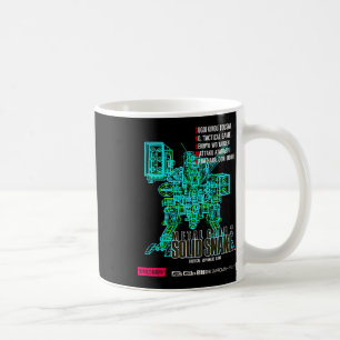 Caneca De Café Arte da Caixa do Metal Gear Japão Retro Gamer Clic