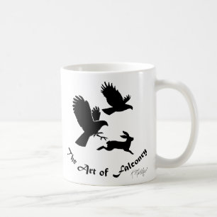 Caneca De Café Arte da Falcãoaria - Falcões de Harris
