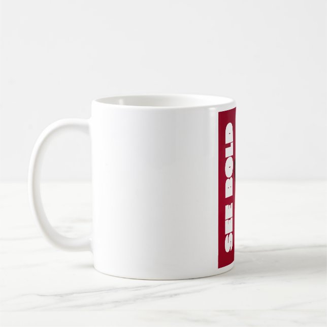 Caneca De Café Arte da Moda Moderna (Esquerda)