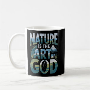 Caneca De Café Arte da Natureza - Criação divina em Todas as Pais