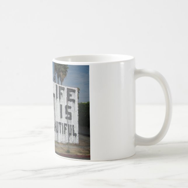 Caneca De Café Arte da rua de Billie Holiday (Direita)