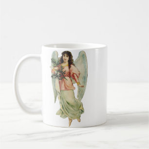 Caneca De Café Arte da Vigilância Divina e Graça do Anjo da Guard