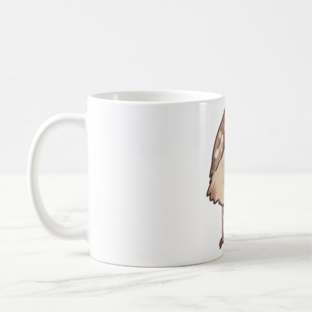 Caneca De Café arte das corujas (Esquerda)