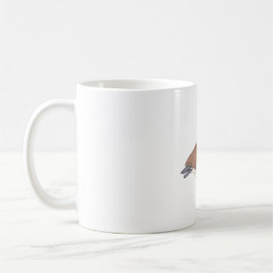 Caneca De Café arte das espécies de aves