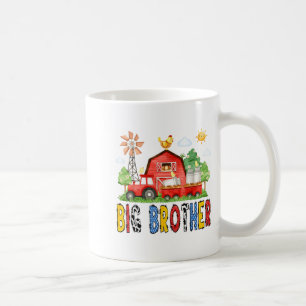Caneca De Café Arte de Aniversário do Caminhão da Fazenda do Gran