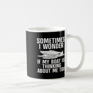 Caneca De Café Arte de Barco Fofa para Homens e Mulheres Capitão
