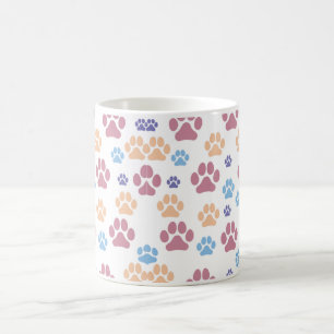 Caneca De Café Arte de cachorro vibrante para amantes de cães