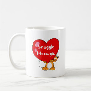 Caneca De Café Arte de Canuca Meowgic Engraçada