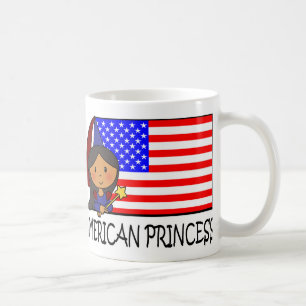 Caneca De Café Arte de Clipe de Desenho Animado Princesa American