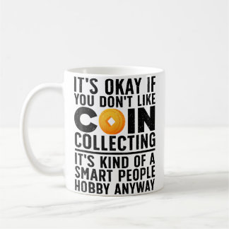 Caneca De Café Arte de Coleta de Moedas Para Colecionadores de Mo