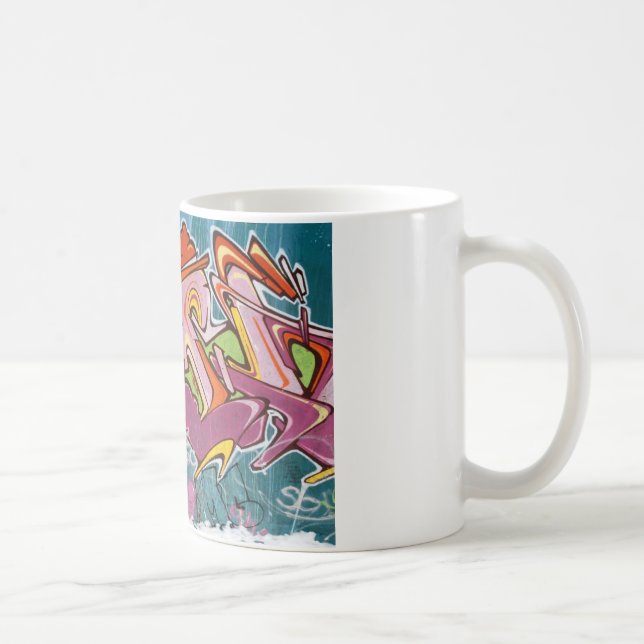 Caneca De Café Arte de Contempory (Direita)