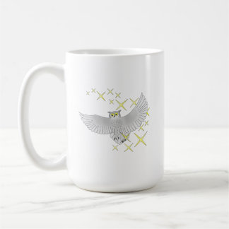 Caneca De Café Arte de Coruja Estrela Fofa