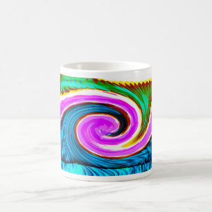 Caneca De Café Arte de cruzeiro fluvial
