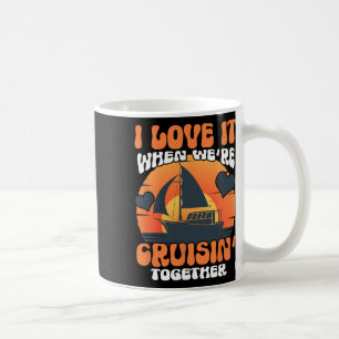 Caneca De Café Arte de Cruzeiro Legal Cruzeiro Navio Casal Férias