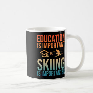 Caneca De Café Arte De Esqui legal Para Homens Mulheres Crianças
