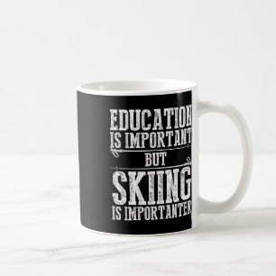 Caneca De Café Arte de Esqui para Homens Mulheres Crianças Esport