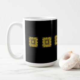 Caneca De Café Arte de IA Golden Square