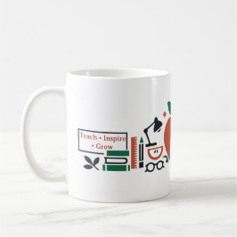 Caneca De Café Arte de Maçã Personalizada Moderna Escandinava-Chi