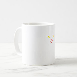 Caneca De Café Arte de Metal Gótico de Sigilo Preto de Gato Preto