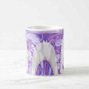 Caneca De Café Arte de momentos roxos