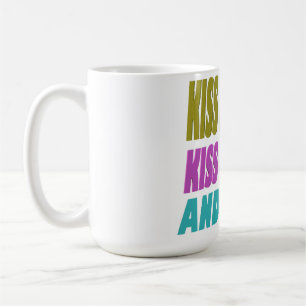 Caneca De Café Arte de palavras bonitas para amantes do romance