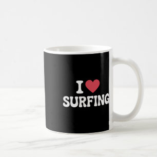 Caneca De Café Arte de Surfe Para Homens Mulheres Amante de Surfi