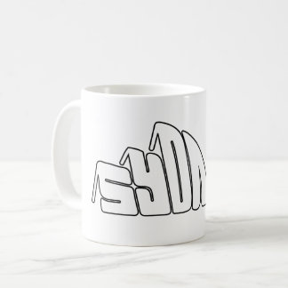 Caneca De Café Arte de texto em bolha retrô de Sydney