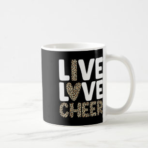 Caneca De Café Arte de torcida para mulheres garotas time de torc