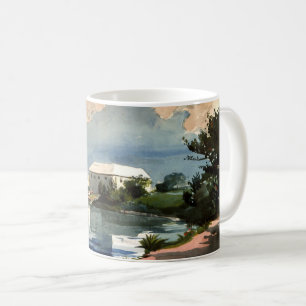 Caneca De Café Arte de Winslow Homer, Bermudas, Salt Kettle,