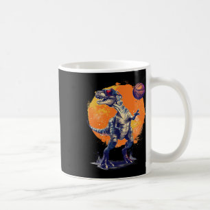 Caneca De Café Arte Desenho Dinossauro T-rex Esqueleto Amante de 