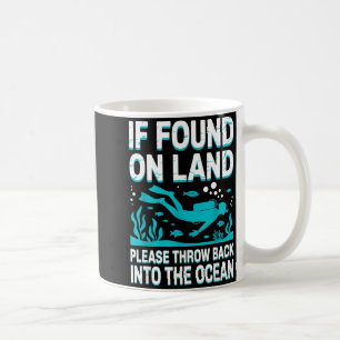Caneca De Café Arte Divertida de Mergulho para Homens Mulheres Me