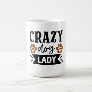 Caneca De Café Arte do Cachorro Positivo Citação Motivacional