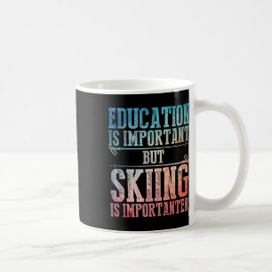 Caneca De Café Arte Do Esqui Para Homens Mulheres Crianças Esport