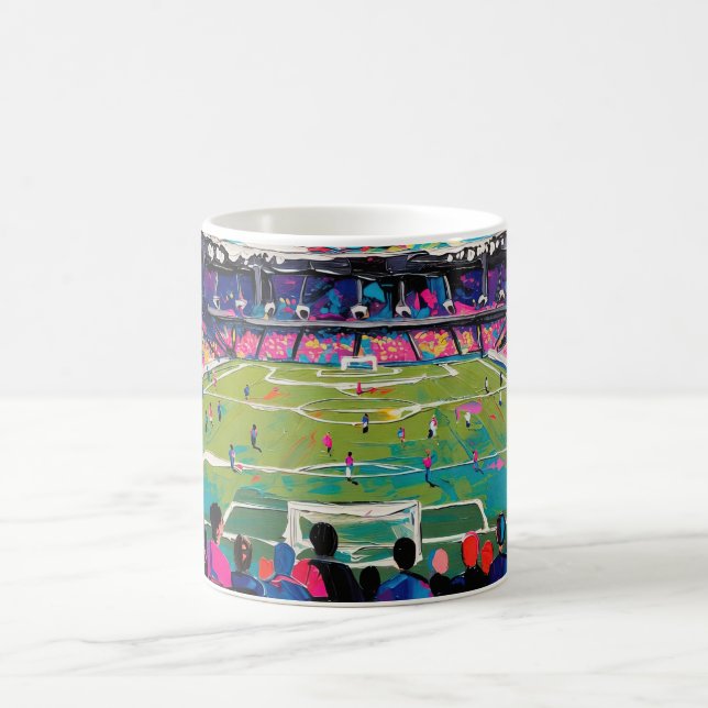 Caneca De Café Arte do Futebol (#3) (Centro)