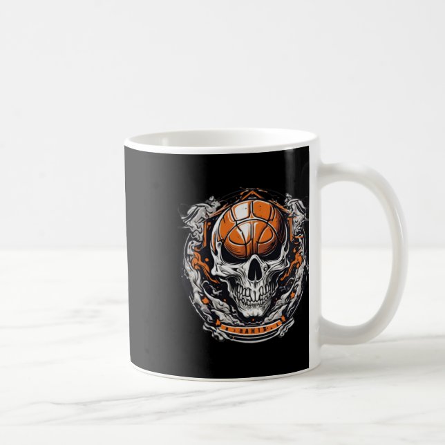 Caneca De Café Arte do Jogador de Basquete (Direita)