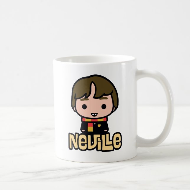 Caneca De Café Arte do Personagem de desenho animado Neville Long (Direita)