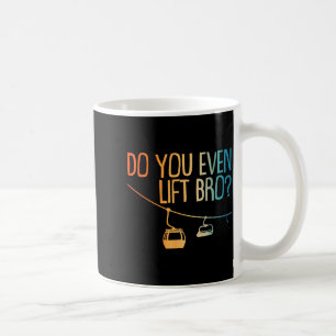 Caneca De Café Arte engraçada de esqui para homens mulheres espor