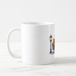 Caneca De Café Arte engraçada de Halloween de corrida de supermer