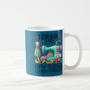 Caneca De Café Arte engraçada de patchwork para mulheres amantes
