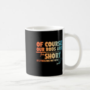 Caneca De Café Arte Engraçada De Pesca Do Gelo Para Homens Pescad