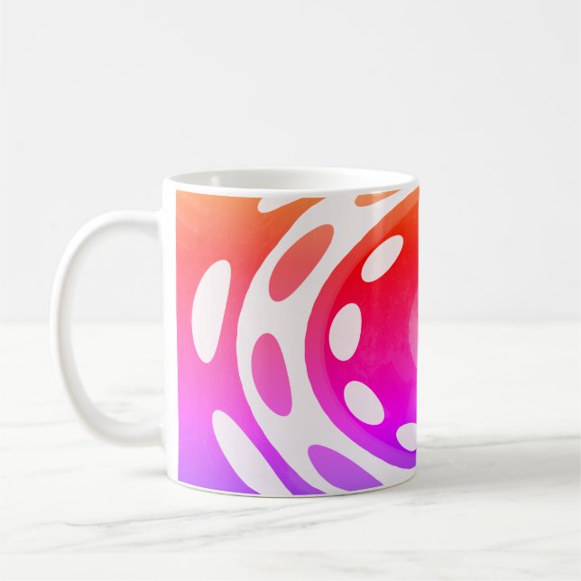 Caneca De Café Arte festiva do Natal bonito (Esquerda)