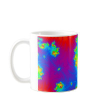 Arte Fractal Arco-Íris Colorida