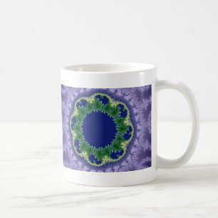 Caneca De Café Arte fractal do Kolo