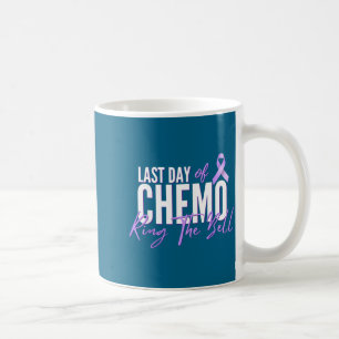 Caneca De Café Arte Gráfica do Sino da Quimioterapia do Último Di